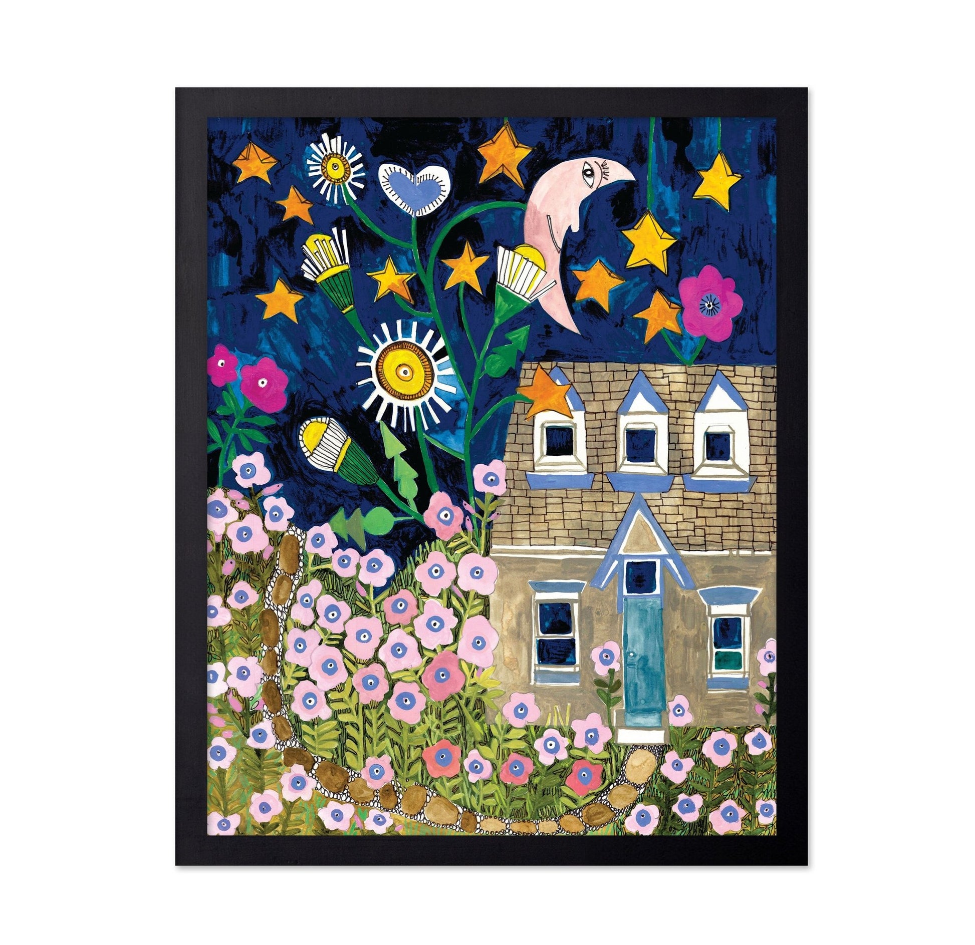 Moonlit Garden House