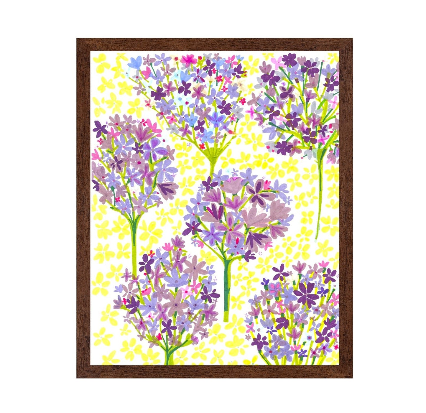 Pastel Floral Garden Pattern