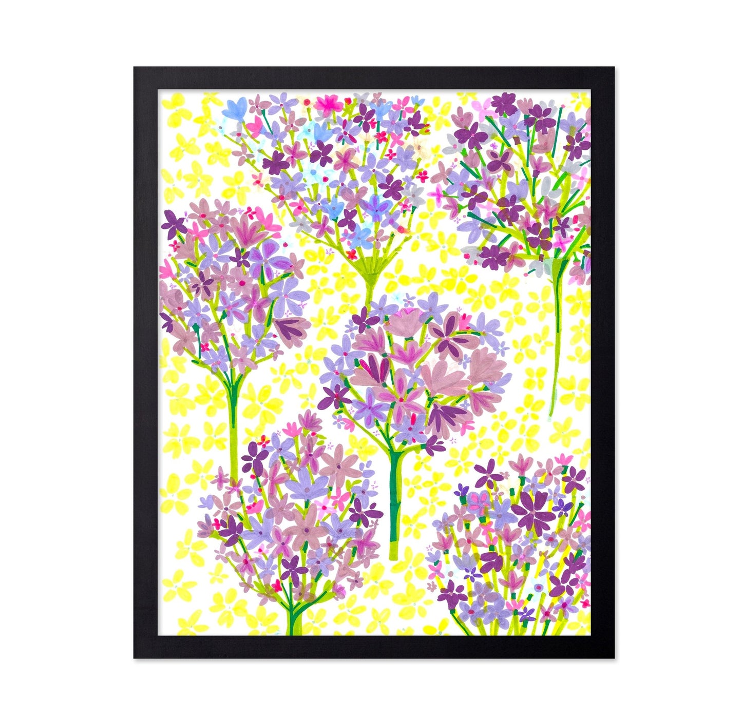 Pastel Floral Garden Pattern