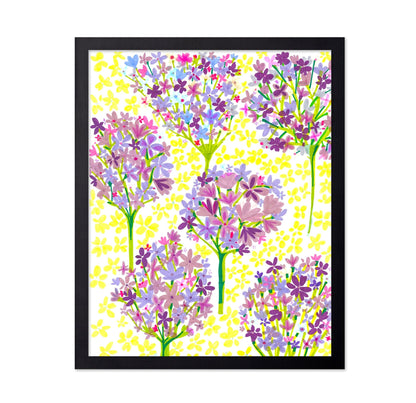 Pastel Floral Garden Pattern