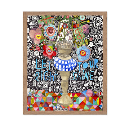 Let Your Light Shine Vase