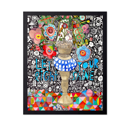 Let Your Light Shine Vase