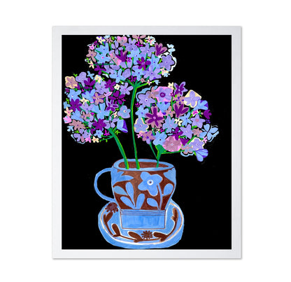 Purple Floral Cup Bouquet
