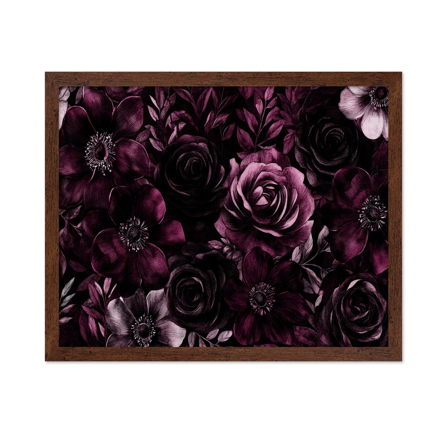 Dark Floral Pattern