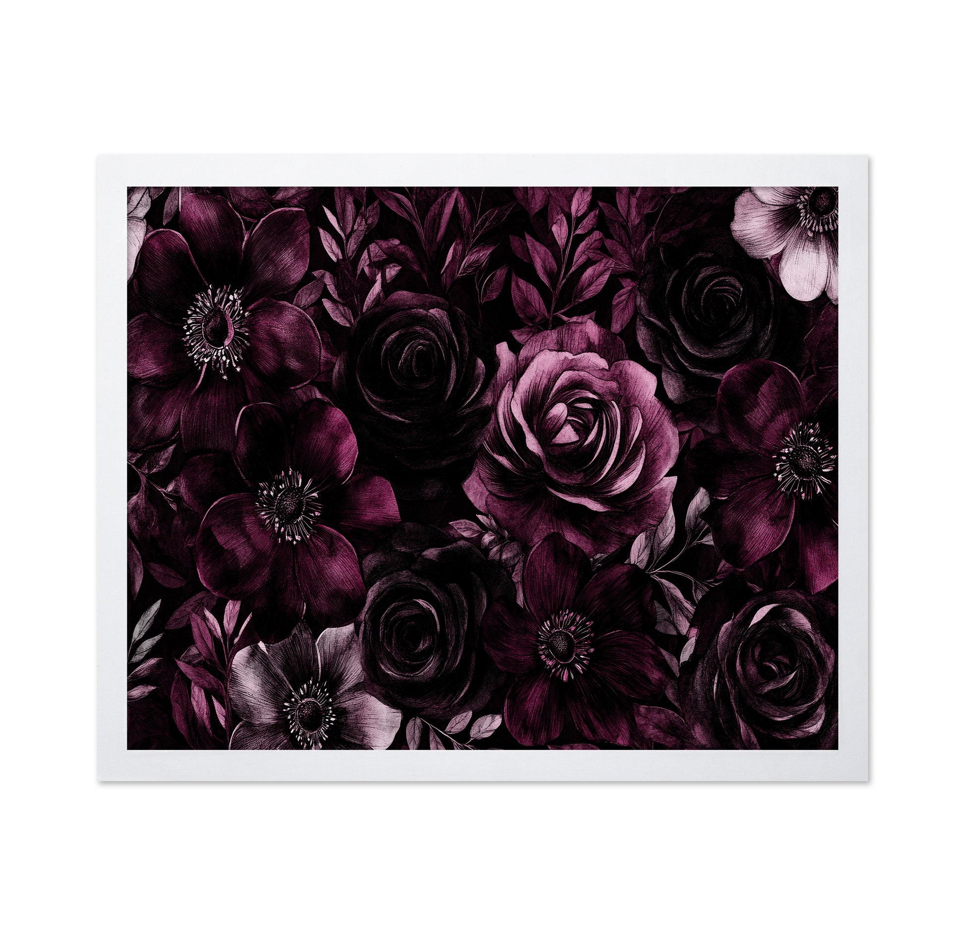 Dark Floral Pattern