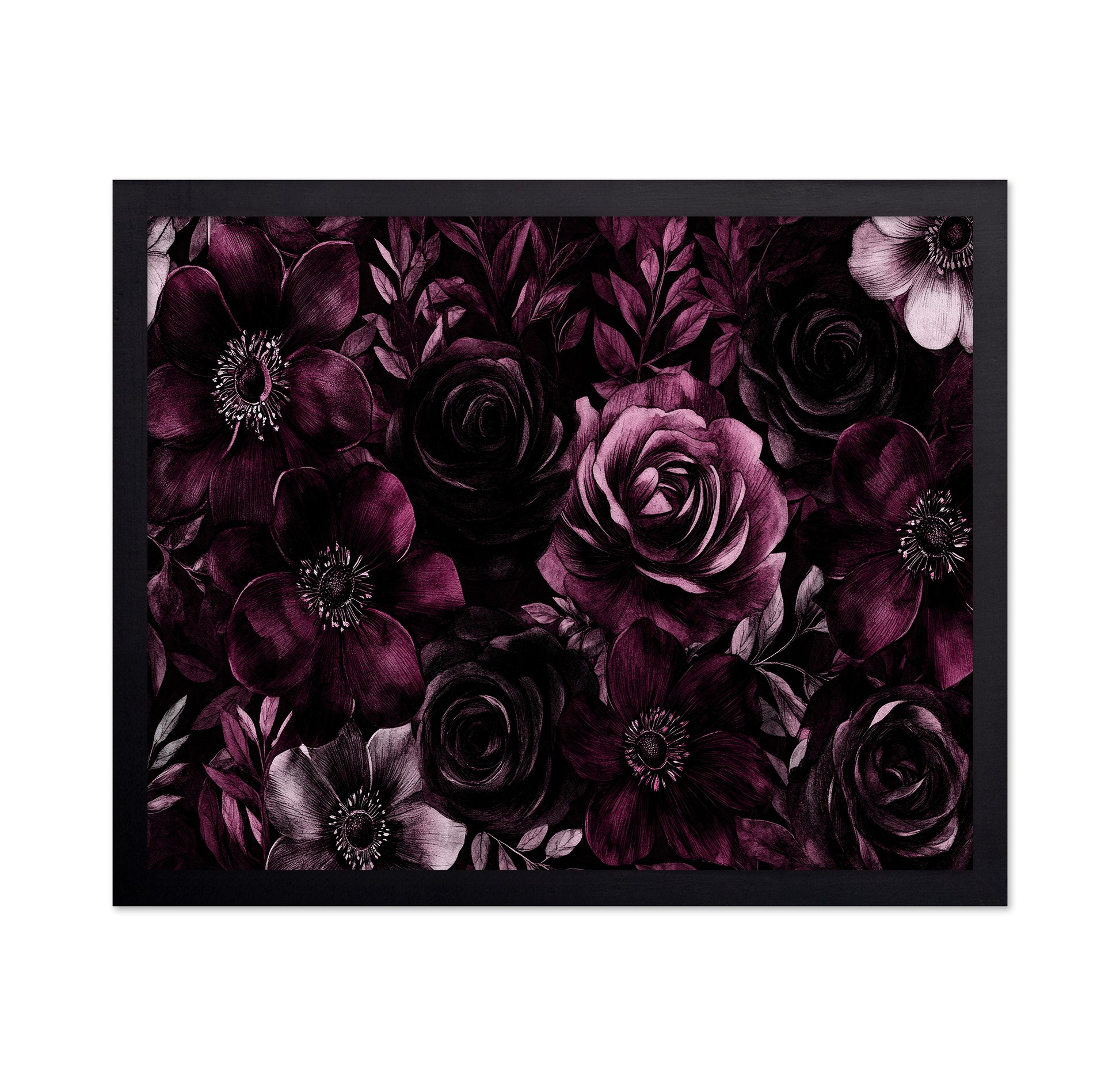 Dark Floral Pattern