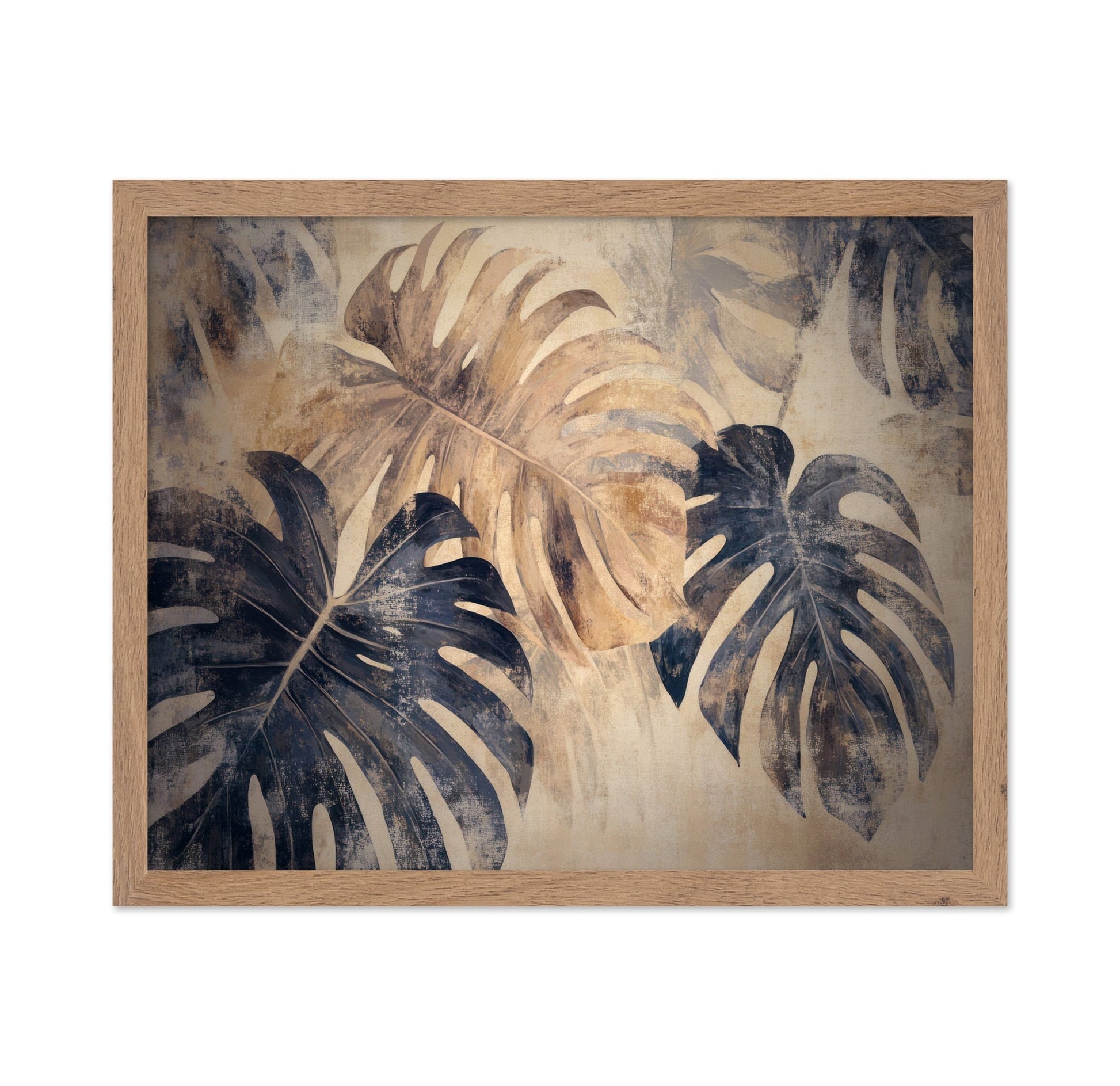 Vintage Monstera Leaves No2