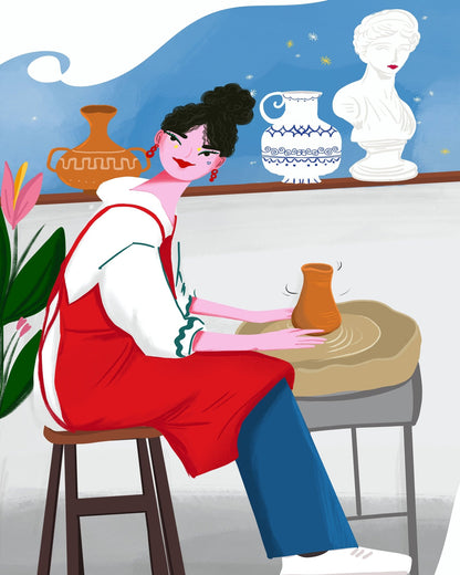 Pottery Wheel Artist