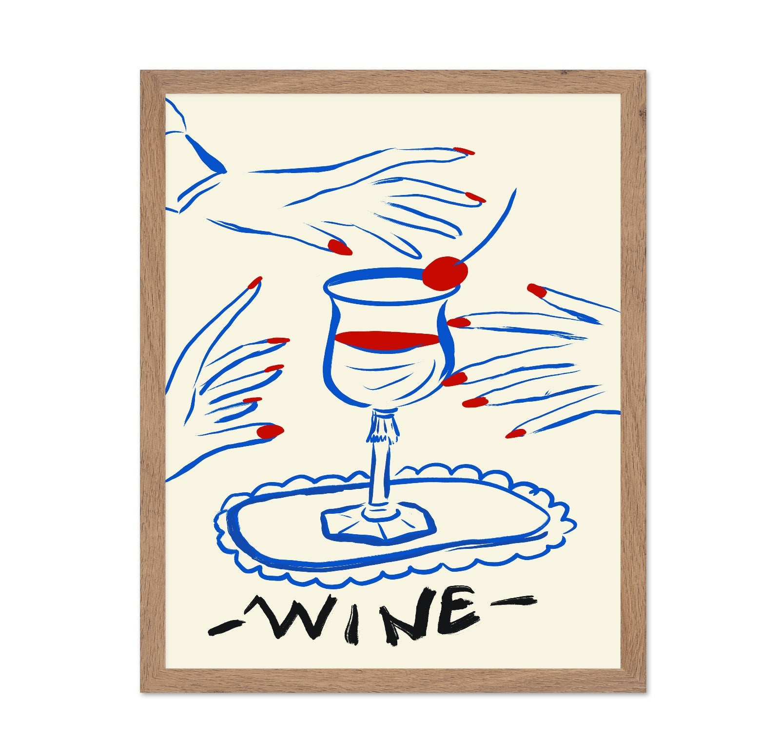 Wine Glass Hands