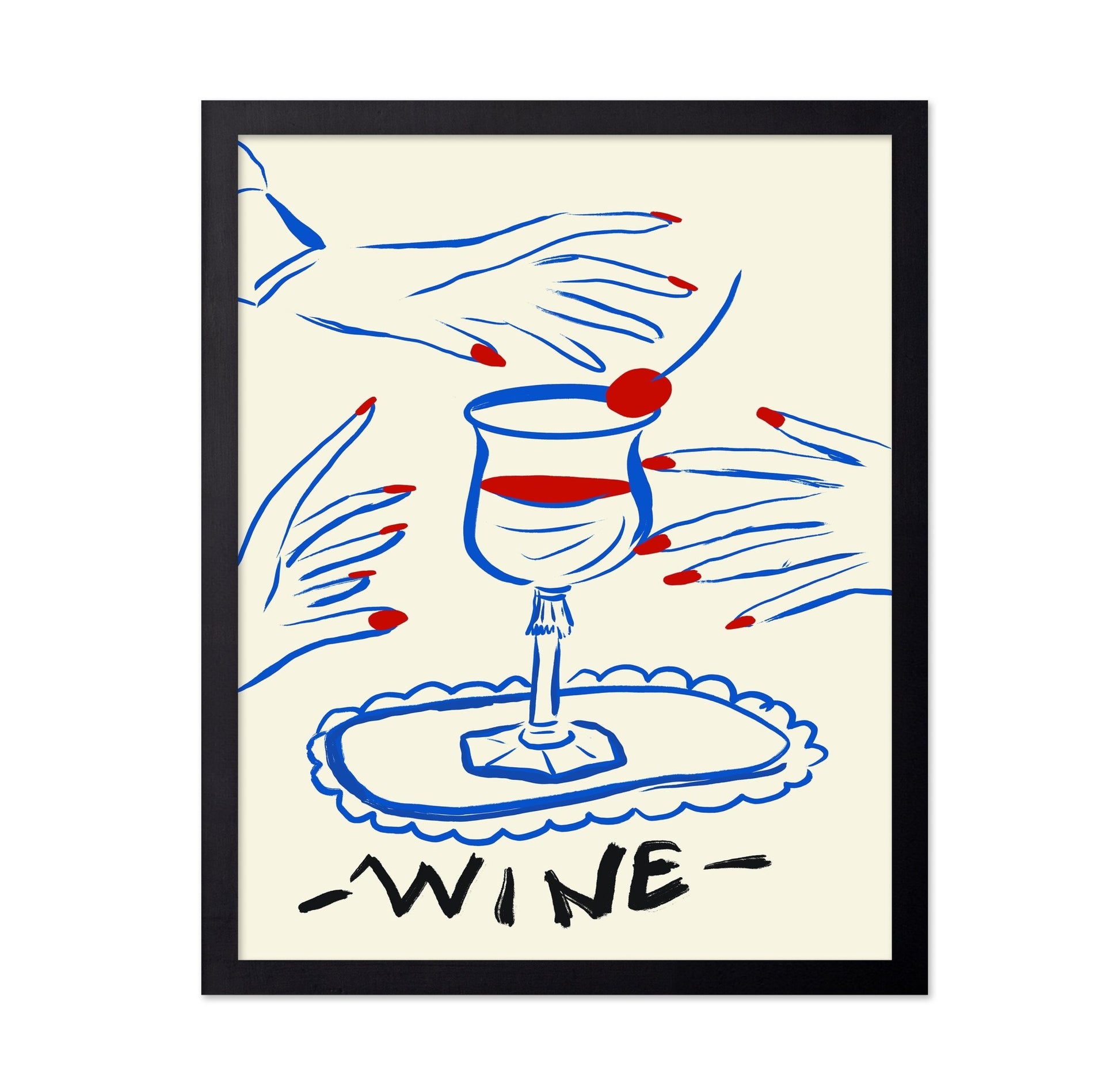 Wine Glass Hands
