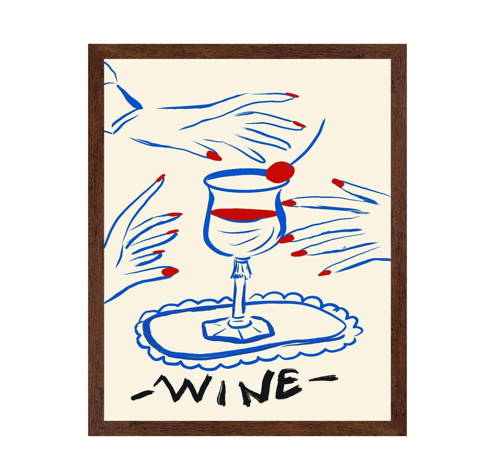 Wine Glass Hands
