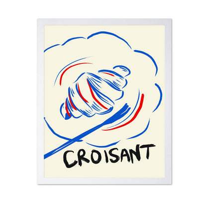 Croissant Line Art