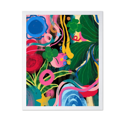 Colorful Floral Abstract No1