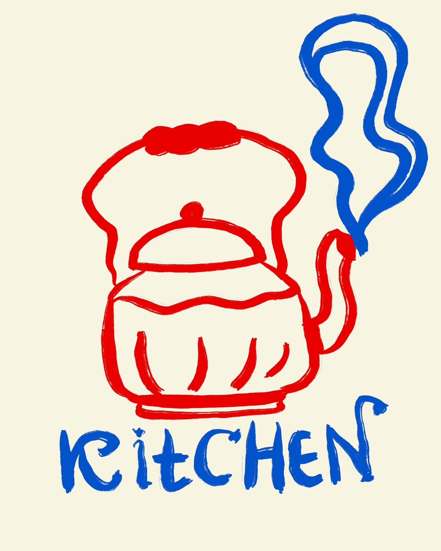 Kitchen Pot Sketch