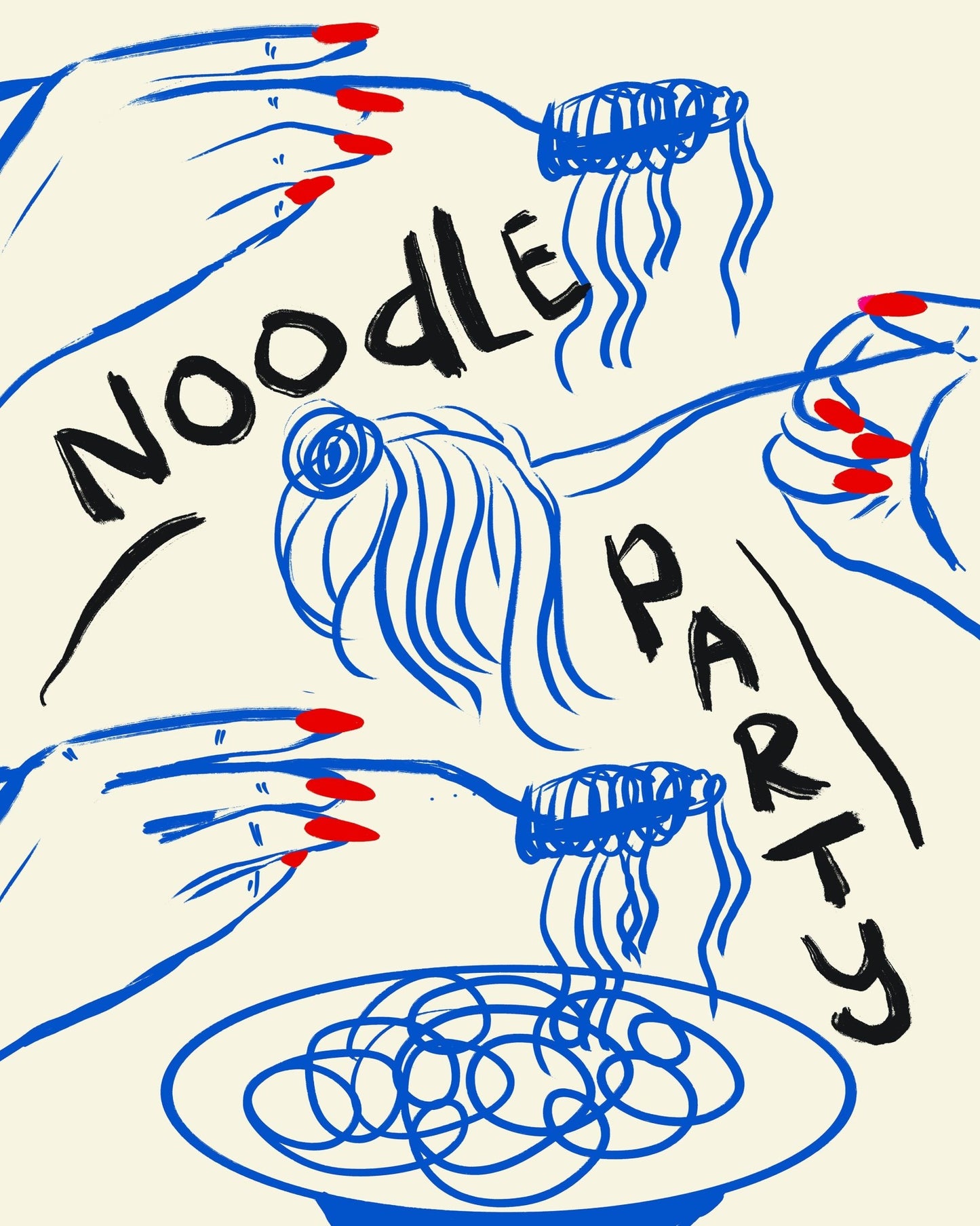 Noodle Party Hands