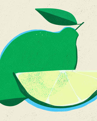 Green Lemon Slice