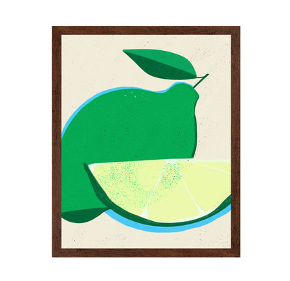 Green Lemon Slice