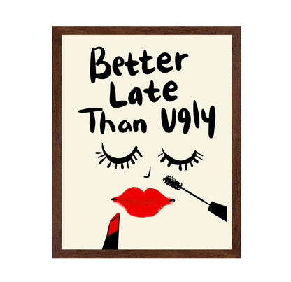 Makeup Face Illustration