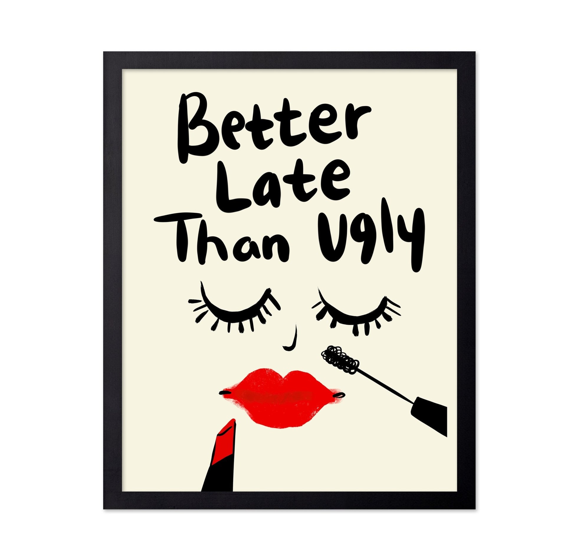 Makeup Face Illustration