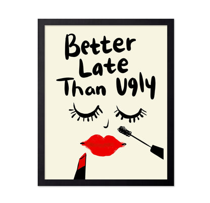 Makeup Face Illustration