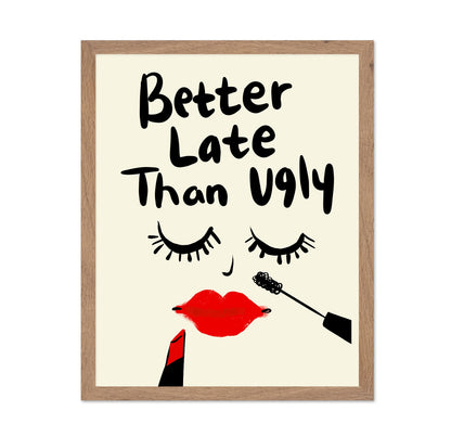 Makeup Face Illustration