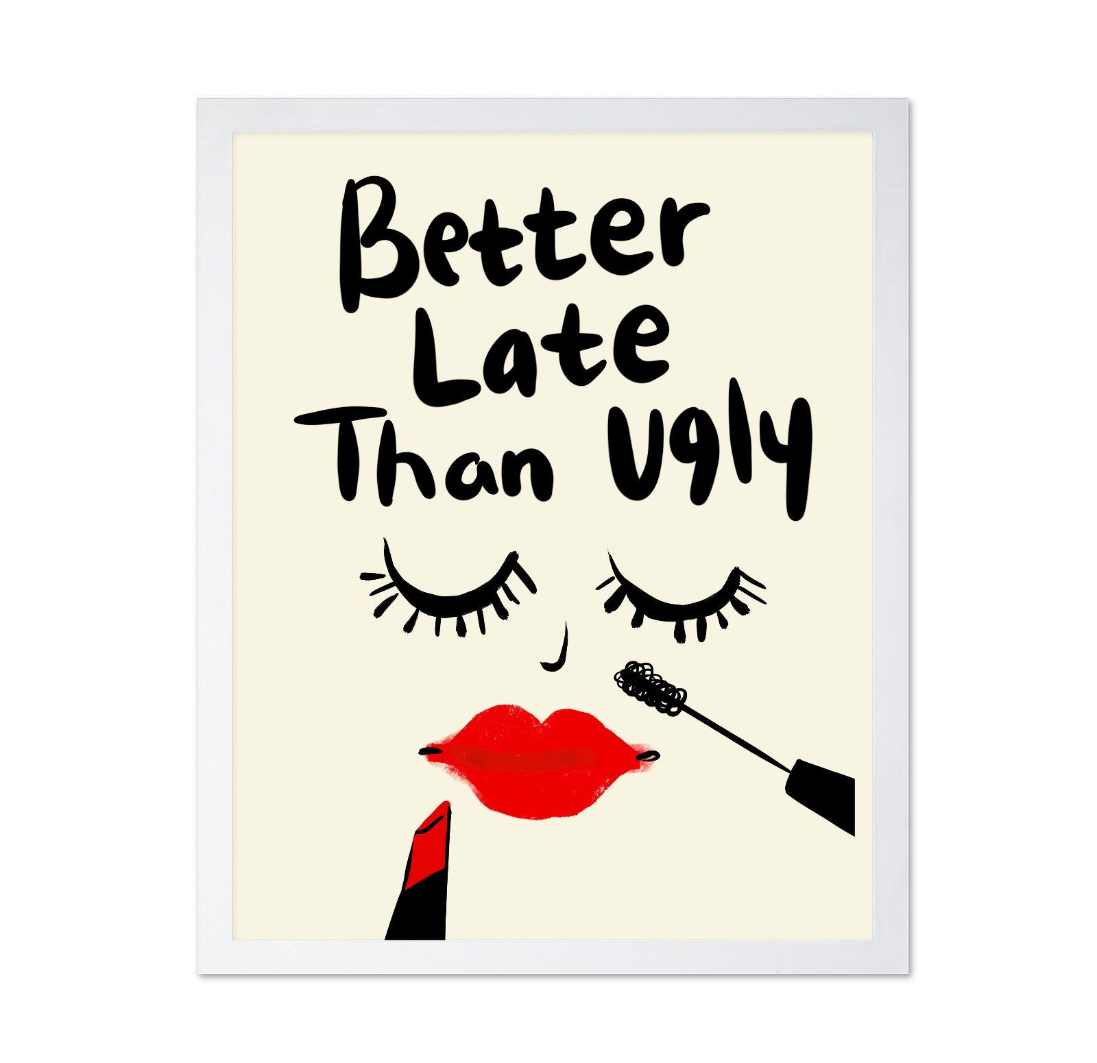 Makeup Face Illustration