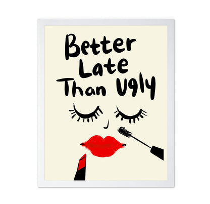 Makeup Face Illustration