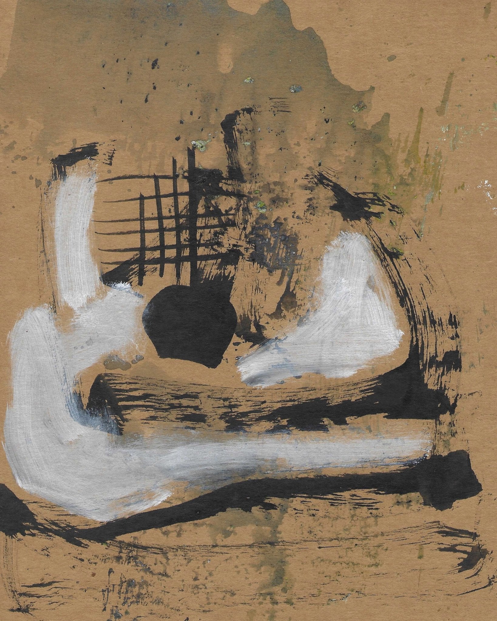 Abstract Guitar Form