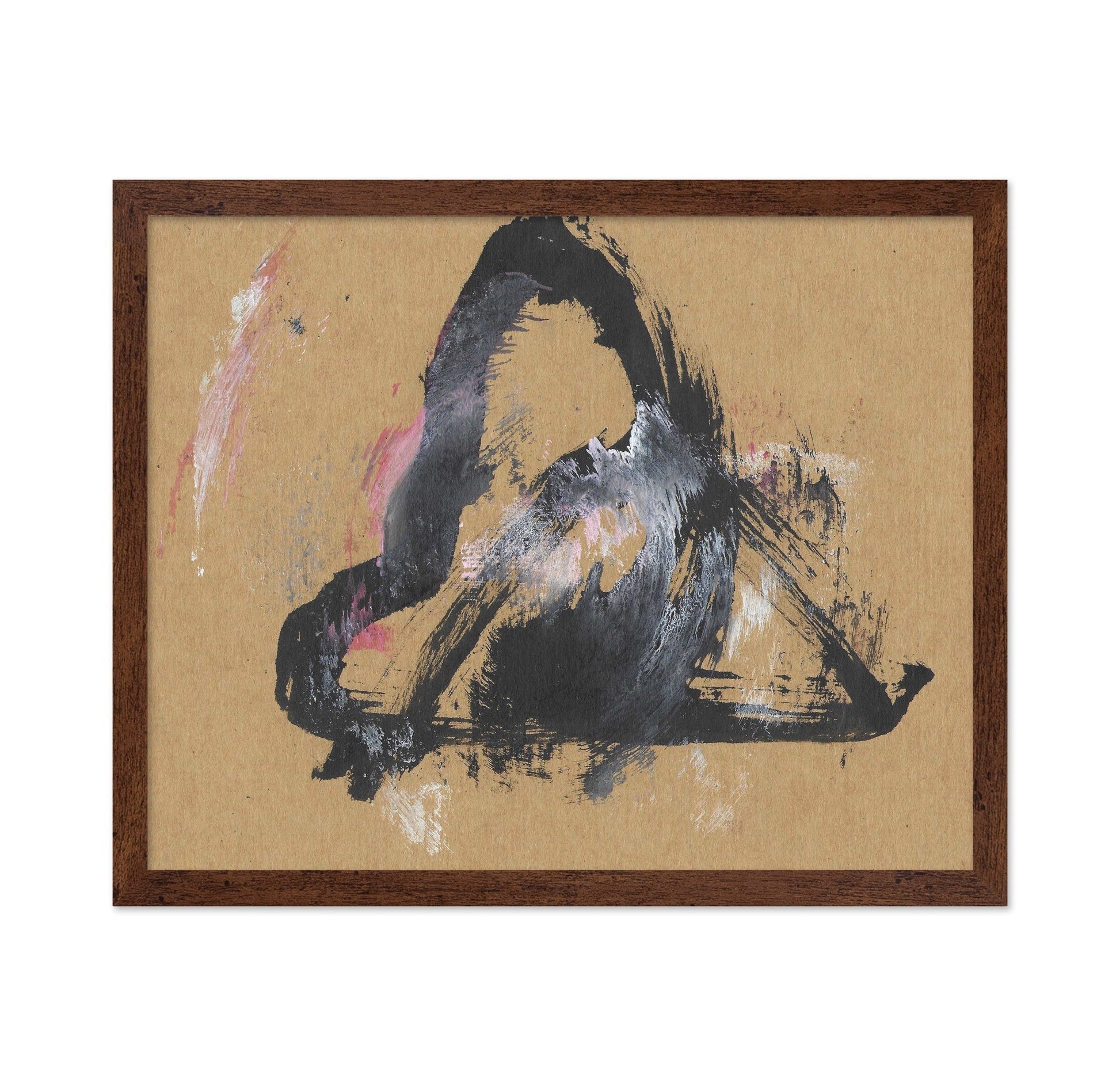 Abstract Seated Figure No3
