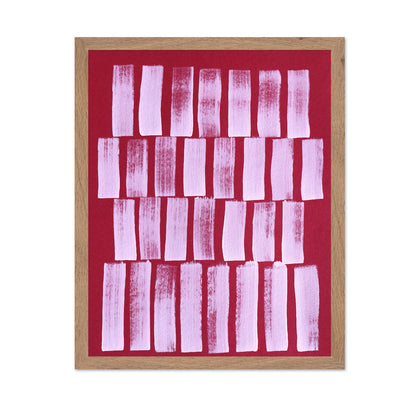 Pink Block Grid