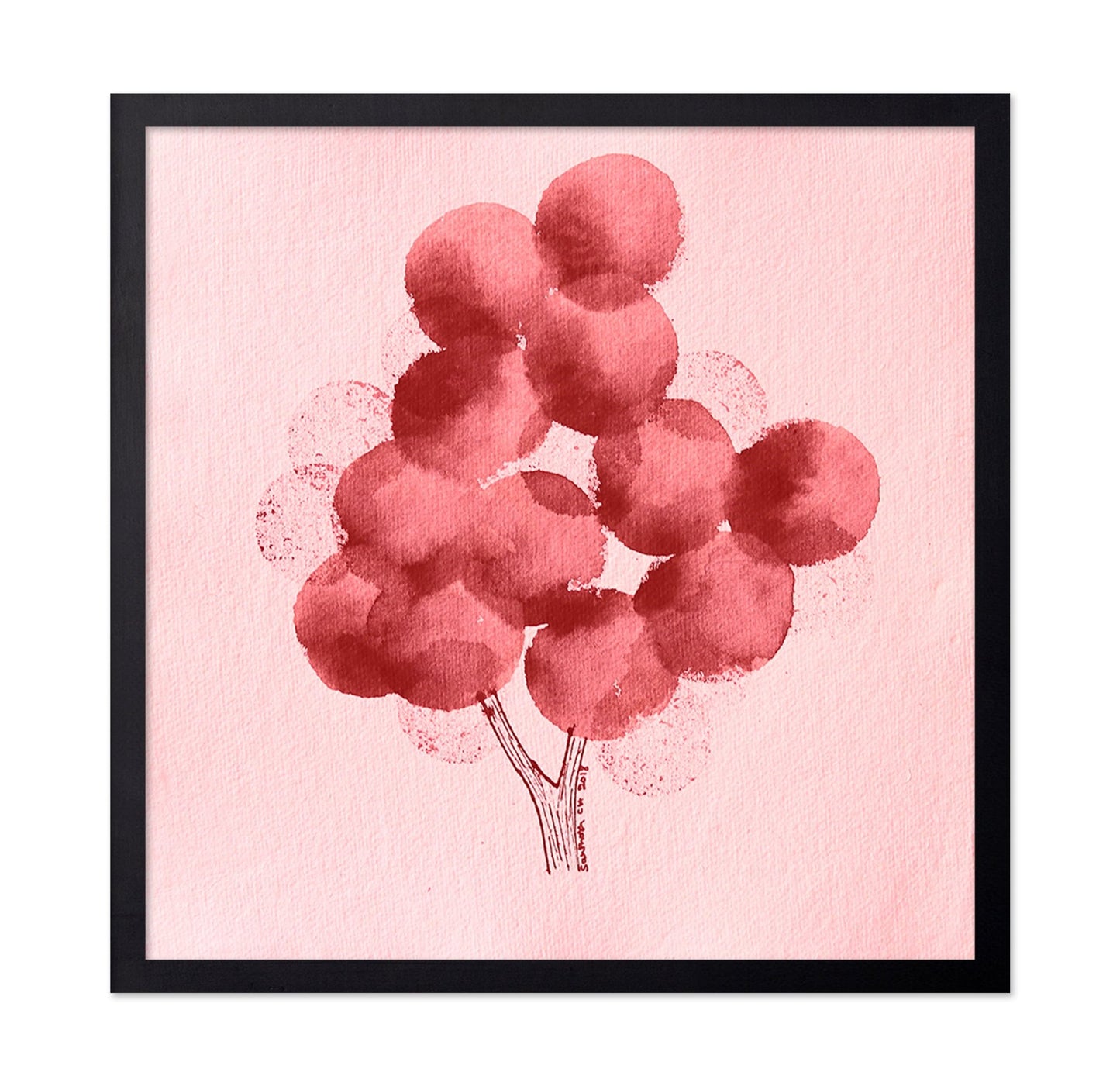 Red Bubble Tree
