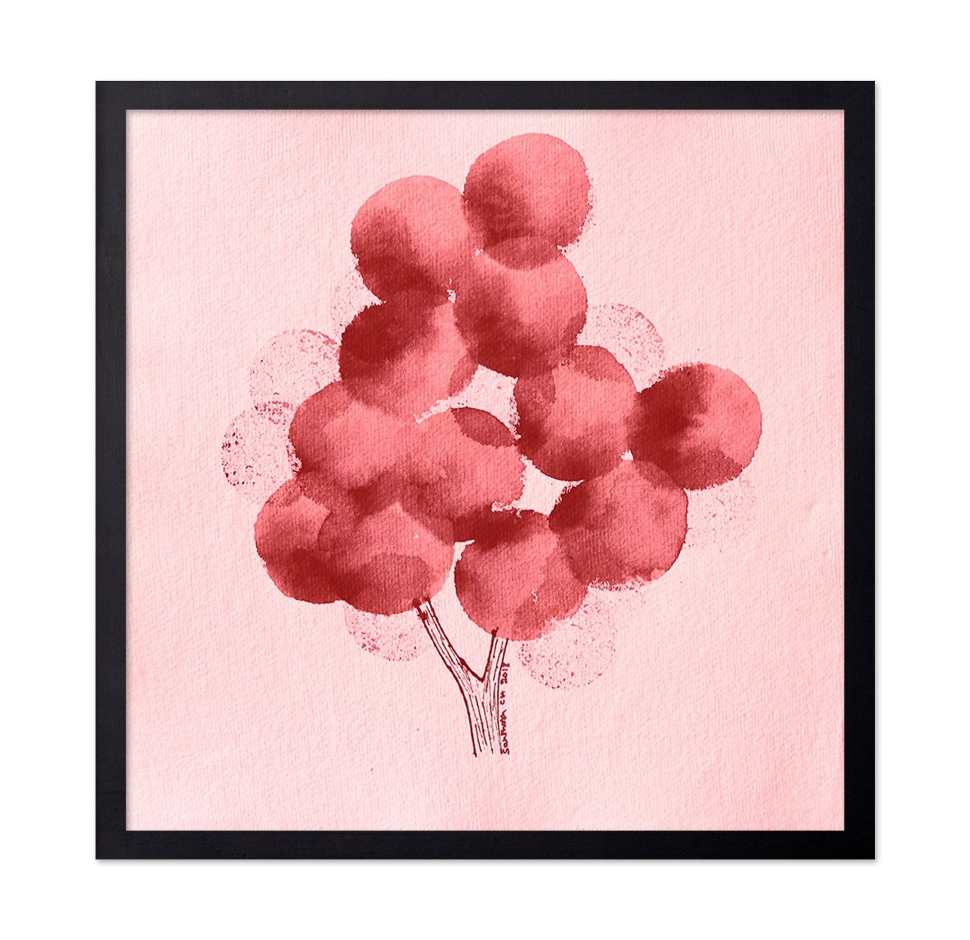 Red Bubble Tree