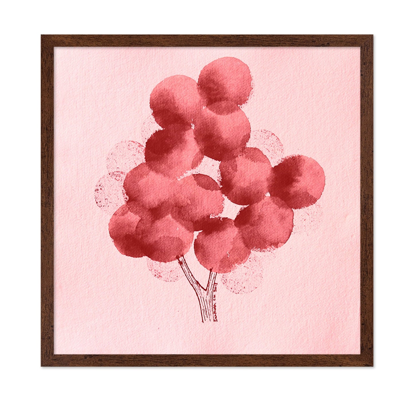 Red Bubble Tree