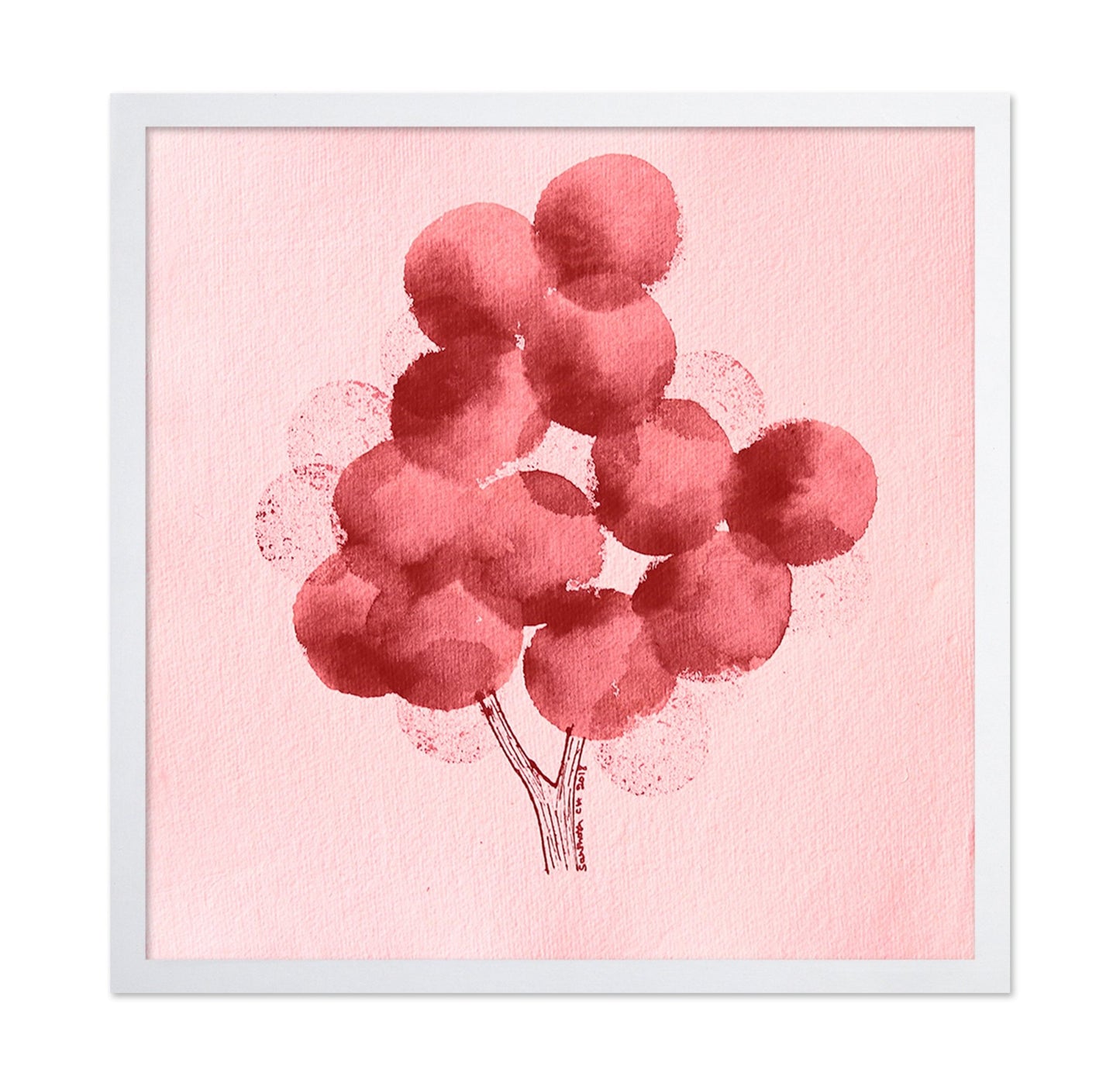 Red Bubble Tree