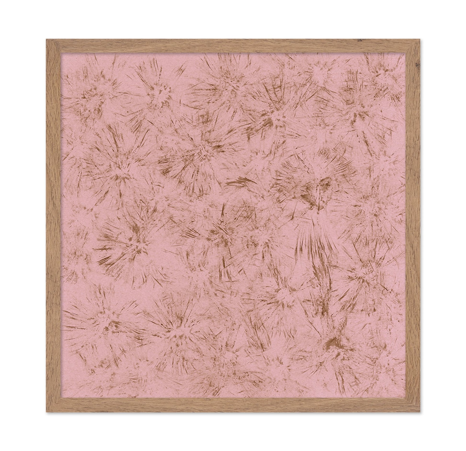 Blush Starburst Pattern
