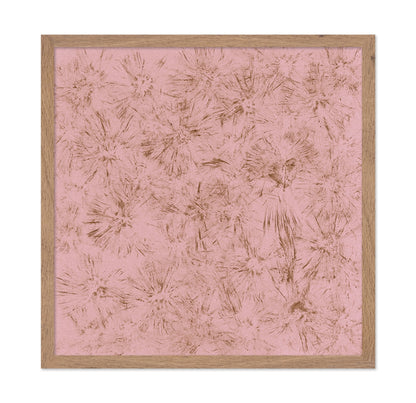 Blush Starburst Pattern
