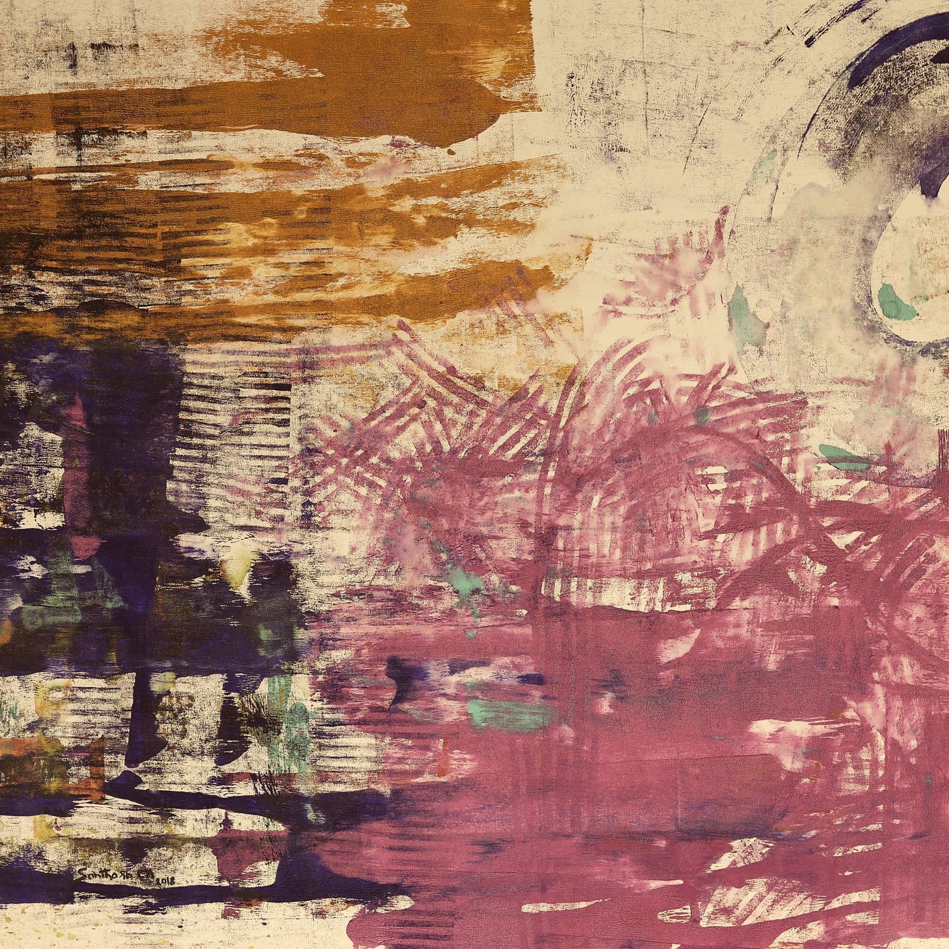 Rust Pink Texture Mix