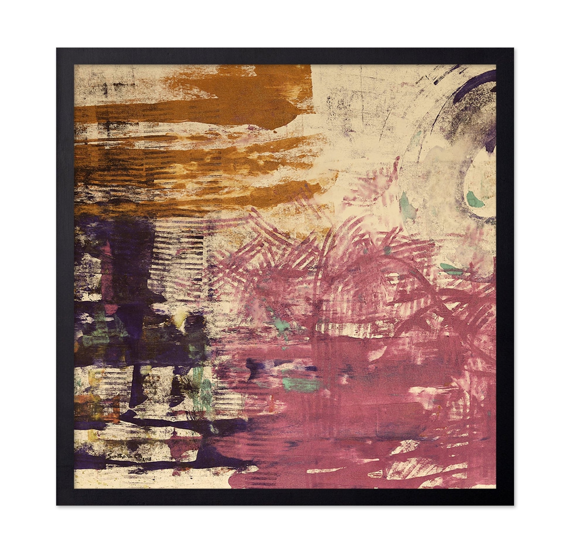 Rust Pink Texture Mix