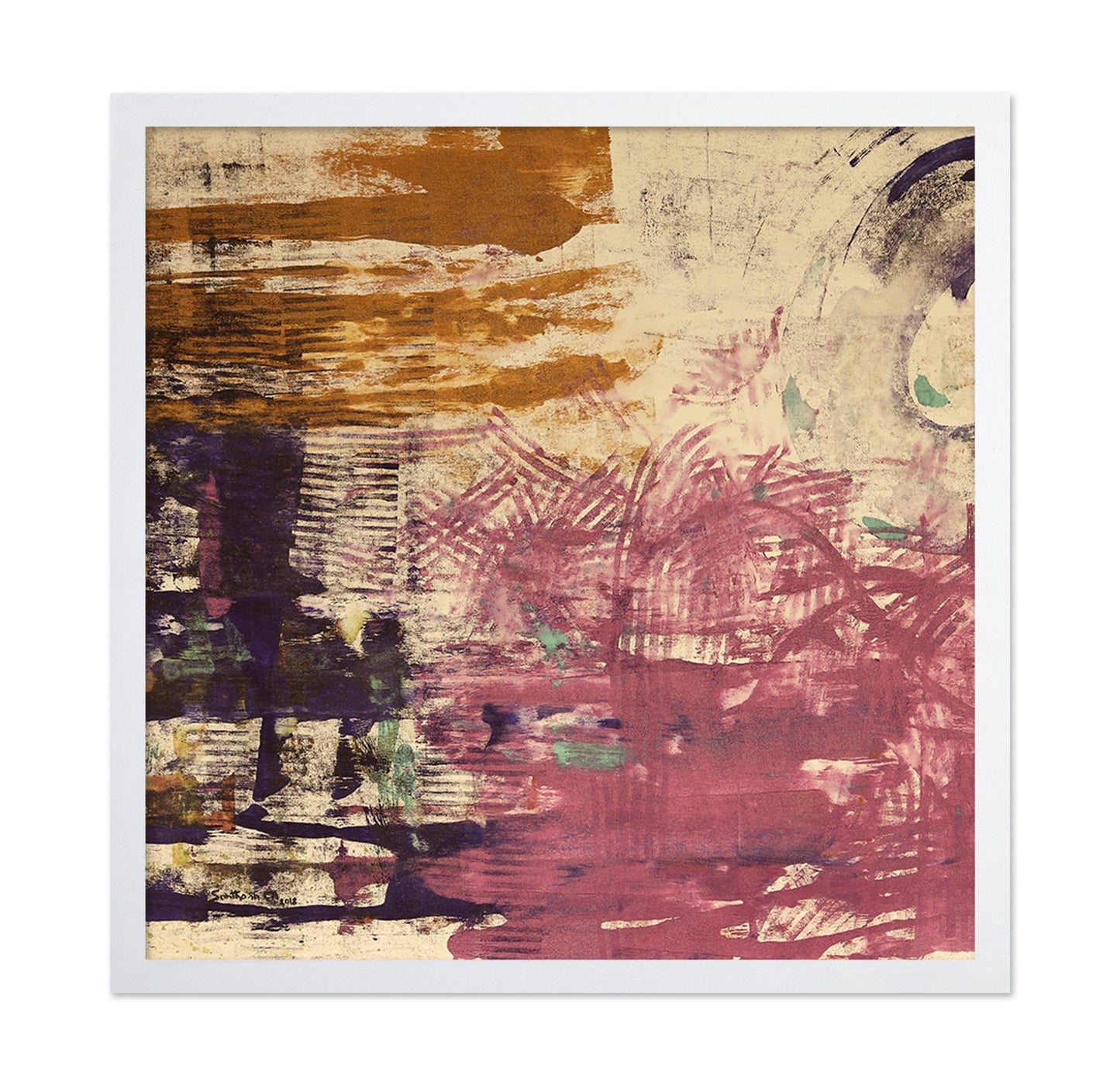 Rust Pink Texture Mix