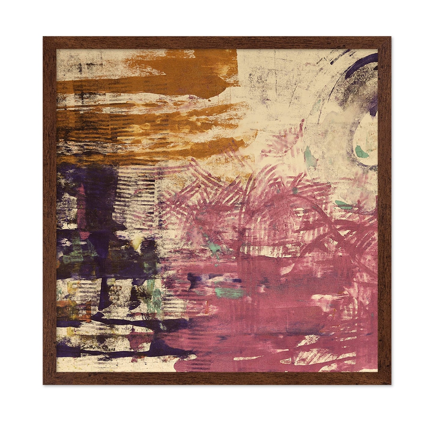 Rust Pink Texture Mix