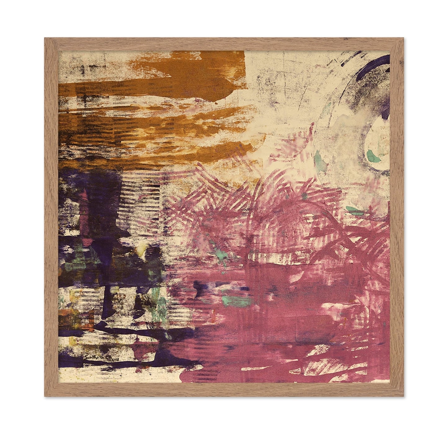 Rust Pink Texture Mix