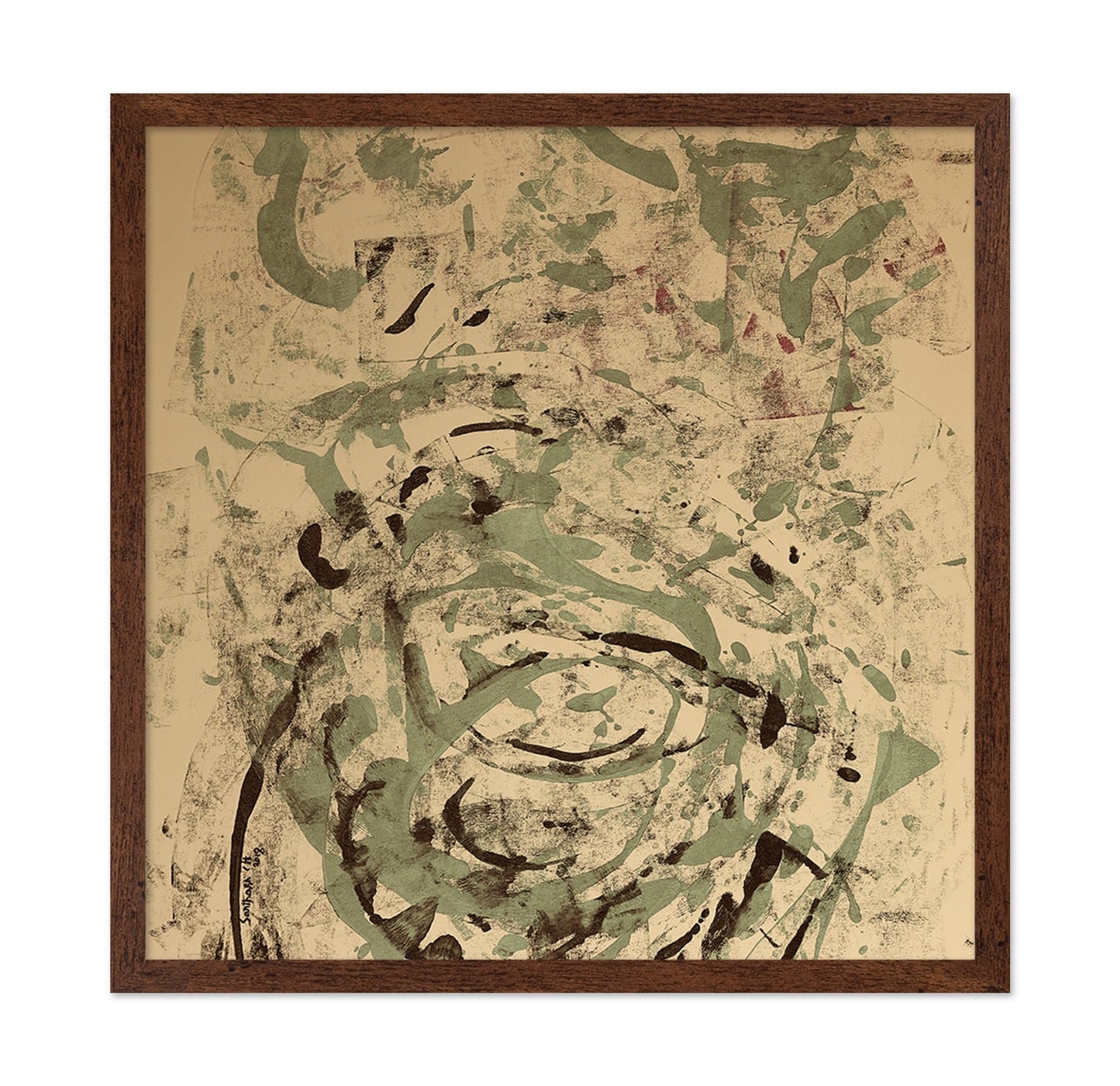 Green Swirl Chaos