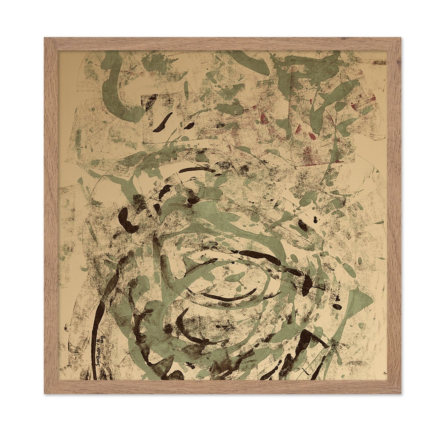 Green Swirl Chaos