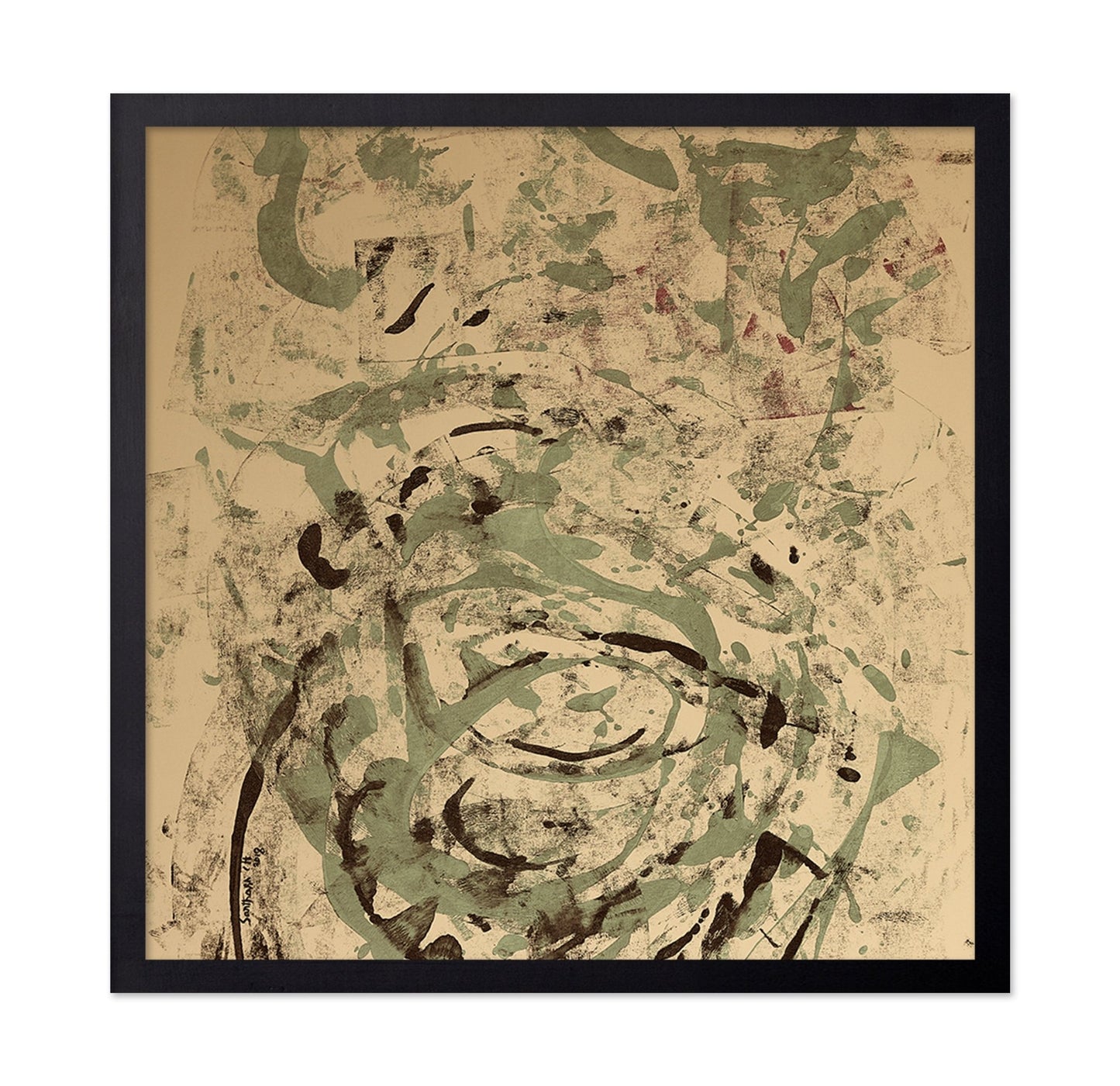 Green Swirl Chaos