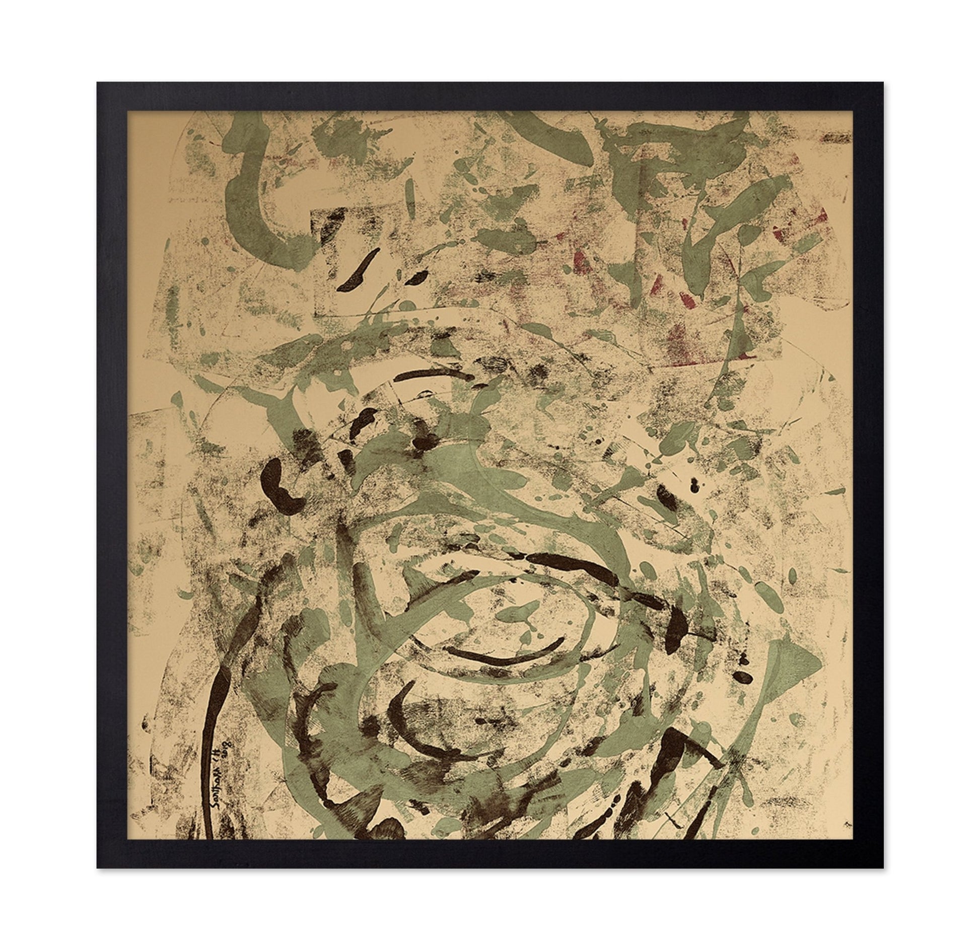 Green Swirl Chaos