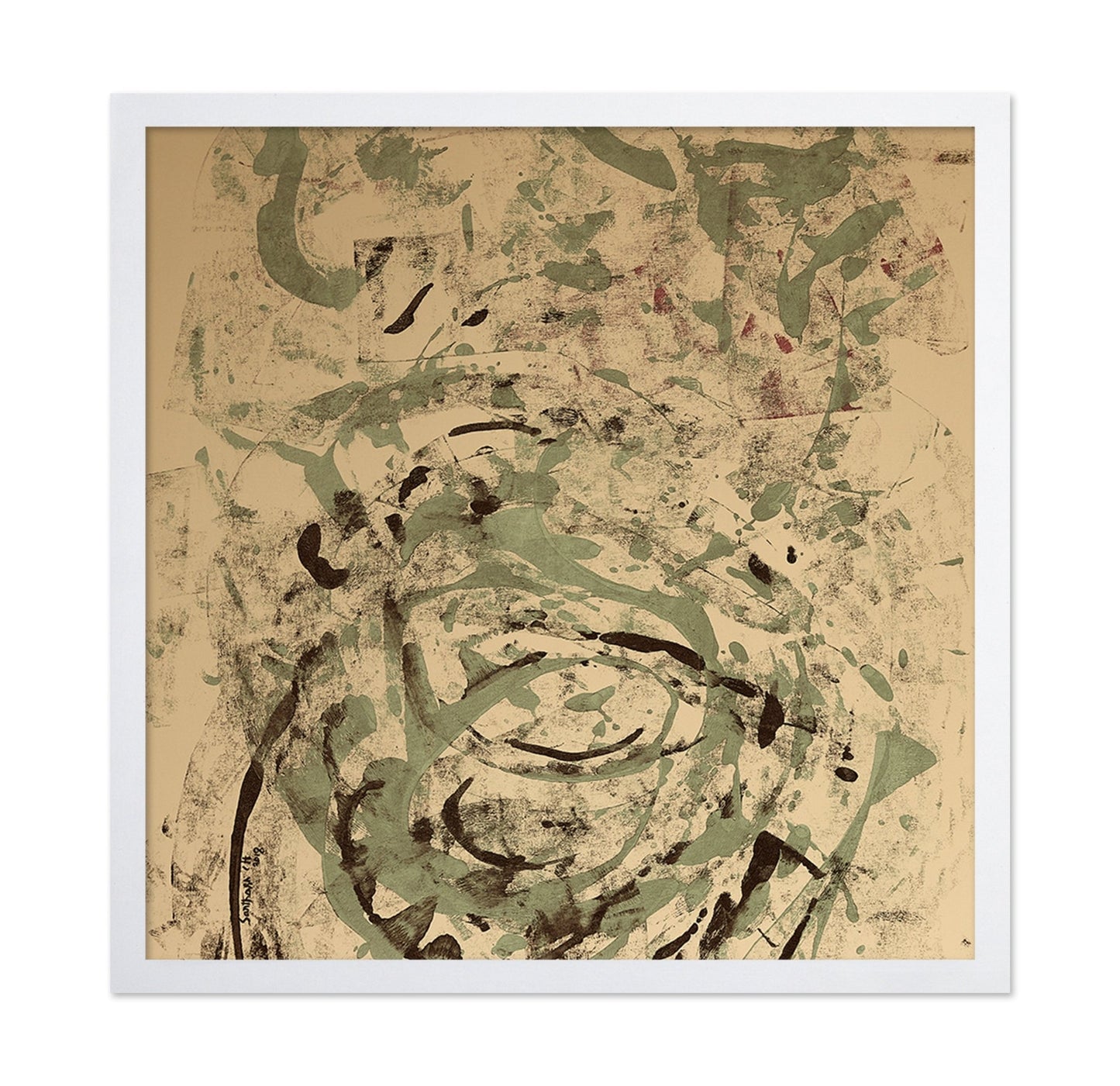Green Swirl Chaos