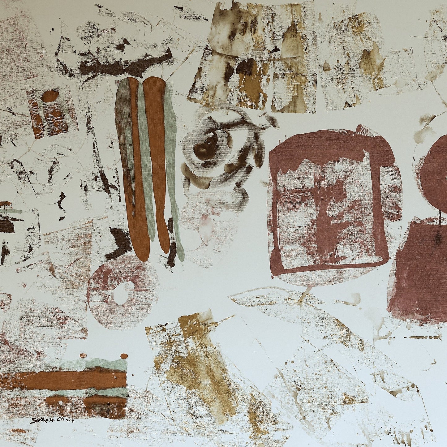 Earth Texture Collage
