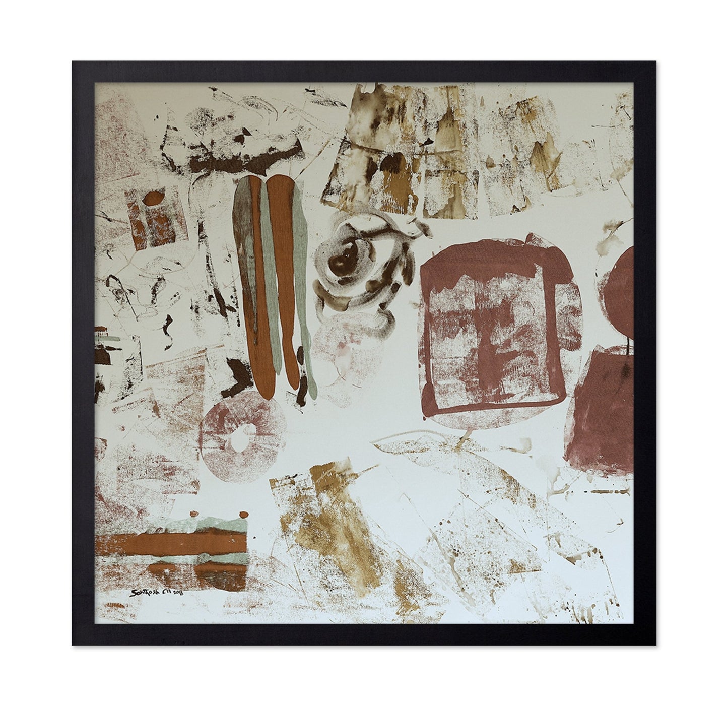 Earth Texture Collage