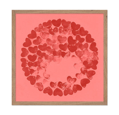 Heart Circle Bloom
