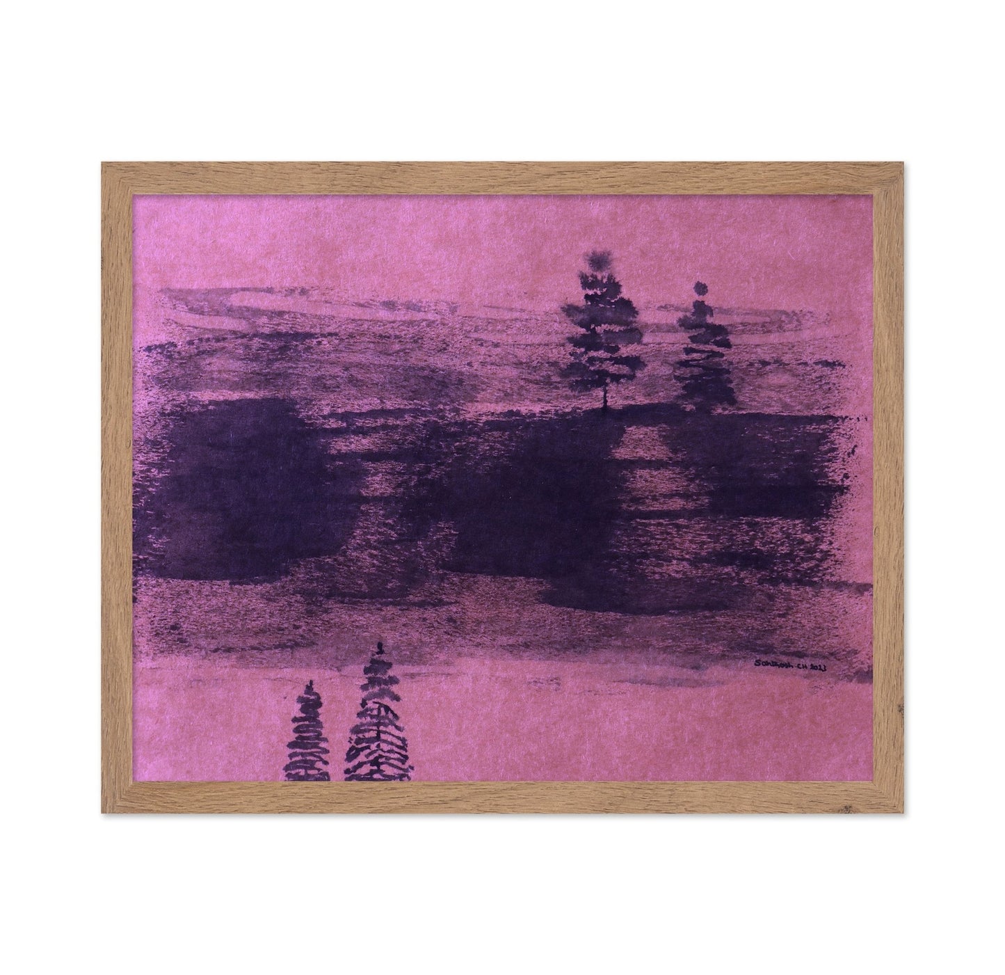 Purple Forest Horizon